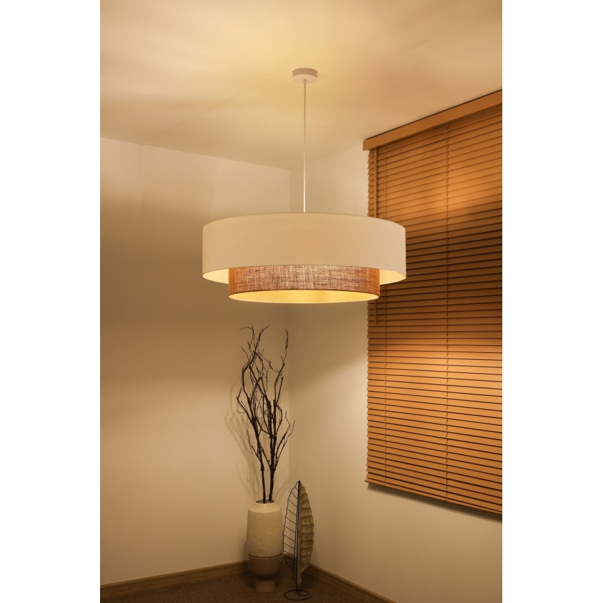 Brilagi - Lampadario LED a sospensione con cavo Stile BOHO 3xE27/15W/230V Ø 80 cm