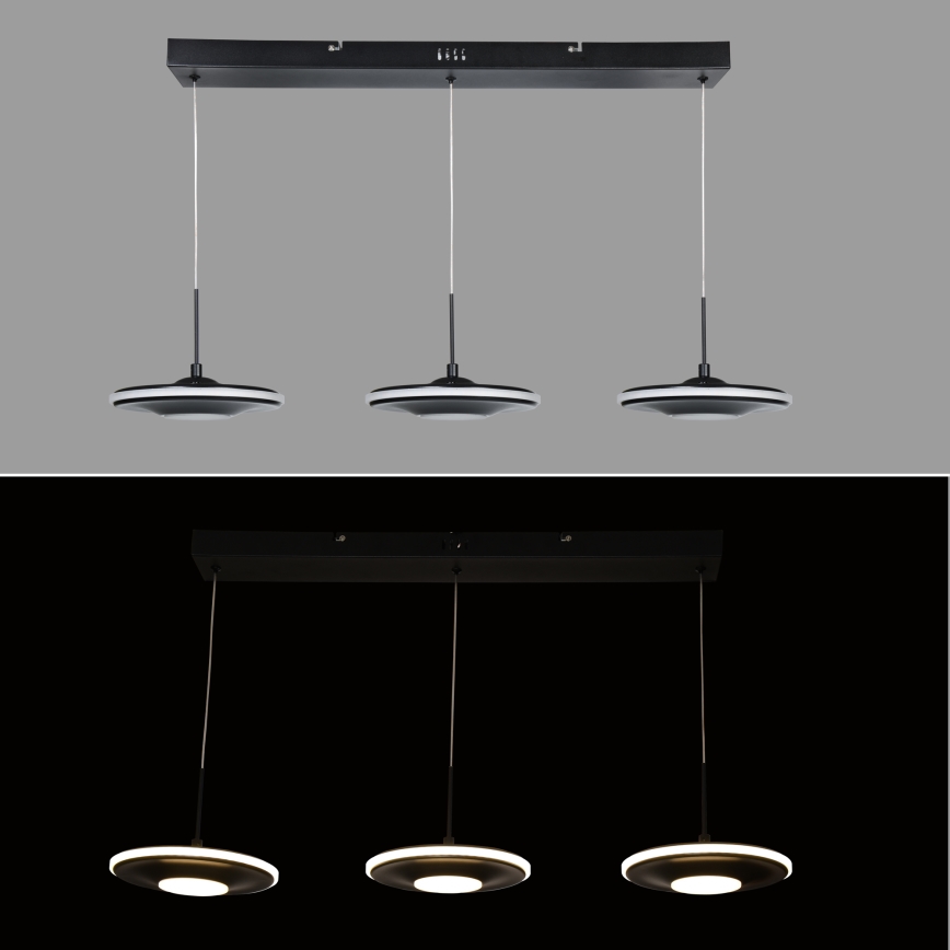 Brilagi - Lampadario LED a sospensione con cavo VERANO 3xLED/15W/230V