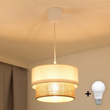 Brilagi - Lampadario LED a sospensione con filo BOHO STYLE 1xE27/15W/230V diametro 25 cm