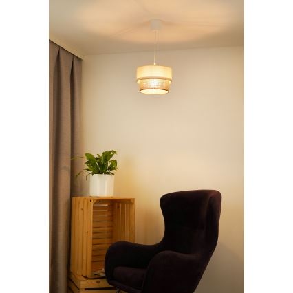 Brilagi - Lampadario LED a sospensione con filo BOHO STYLE 1xE27/15W/230V diametro 25 cm