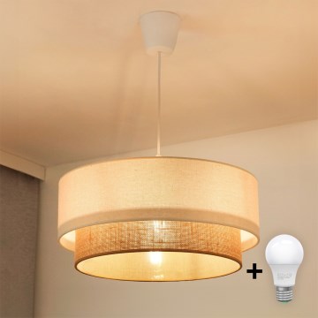 Brilagi - Lampadario LED a sospensione con filo BOHO STYLE 1xE27/15W/230V diametro 40 cm