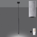 Brilagi - Lampadario LED a sospensione con filo DRIFA 1xG9/4W/230V grigio