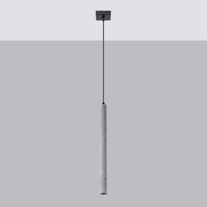 Brilagi - Lampadario LED a sospensione con filo DRIFA 1xG9/4W/230V grigio