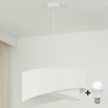 Brilagi - Lampadario LED a sospensione con filo LYRA 1xE27/15W/230V bianco