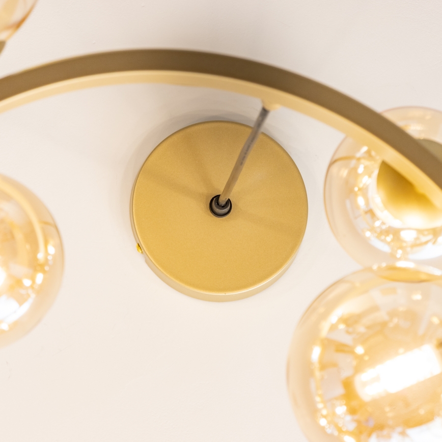 Brilagi - Lampadario LED a sospensione con filo MILLA 15xG9/3W/230V oro