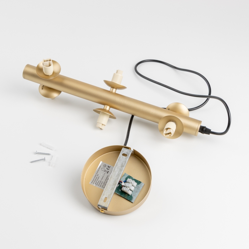 Brilagi - Lampadario LED a sospensione con filo MILLA 6xG9/3W/230V oro/bianco