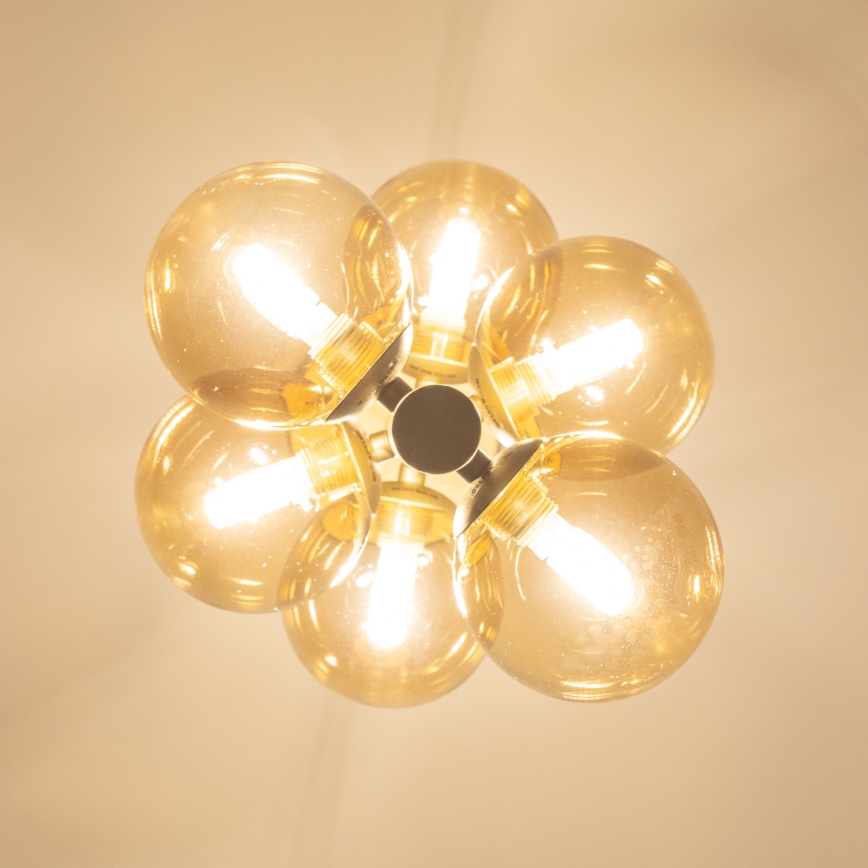 Brilagi - Lampadario LED a sospensione con filo MILLA 6xG9/3W/230V oro