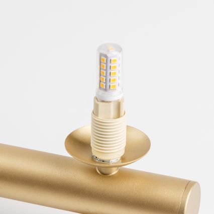 Brilagi - Lampadario LED a sospensione con filo MILLA 6xG9/3W/230V oro
