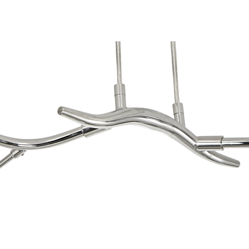 Brilagi - Lampadario LED a sospensione con filo MISTEL 6xG9/3W/230V cromo lucido/fumé