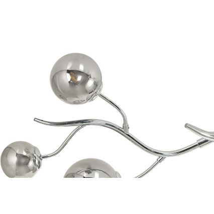 Brilagi - Lampadario LED a sospensione con filo MISTEL 6xG9/3W/230V cromo lucido/fumé