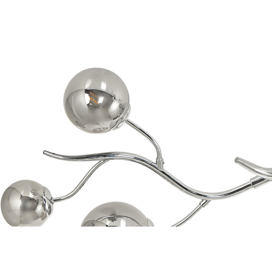 Brilagi - Lampadario LED a sospensione con filo MISTEL 6xG9/3W/230V cromo lucido/fumé