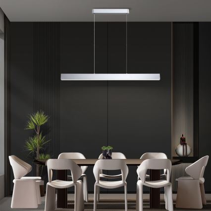 Brilagi - Lampadario LED a sospensione con filo SLEEKLINE LED/40W/230V 3000/4500/6000K argento
