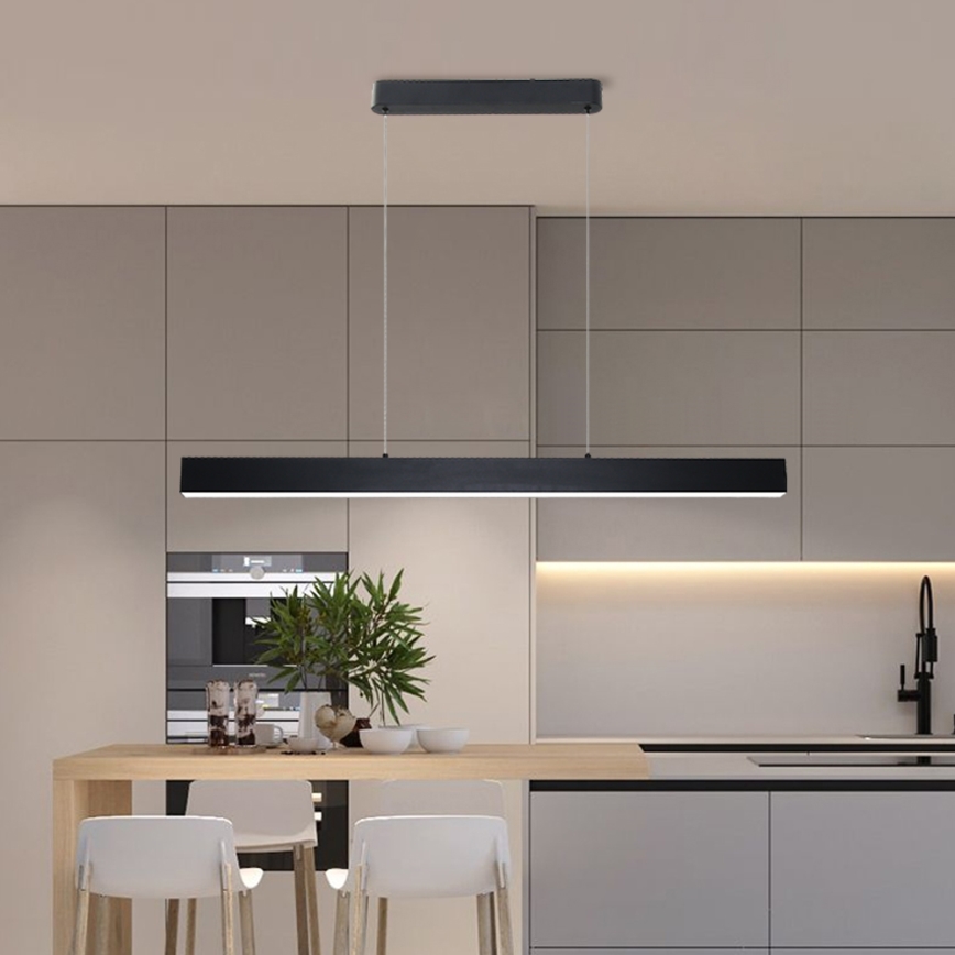 Brilagi - Lampadario LED a sospensione con filo SLEEKLINE LED/40W/230V 3000/4500/6000K nero