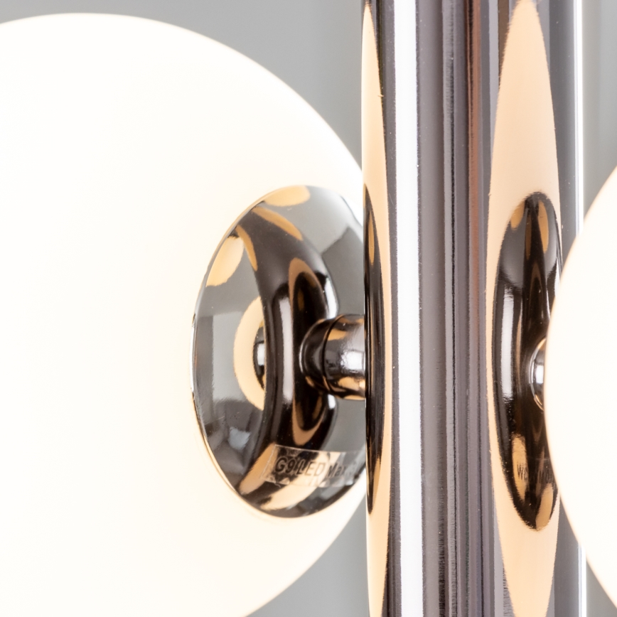 Brilagi - Lampadario LED a sospensione MILLA 6xG9/3W/230V cromo nero/bianco