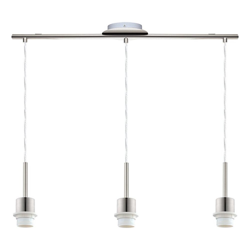 Brilagi - Lampadario LED a sospensione NUBILA 3xE27/60W/230V rosso