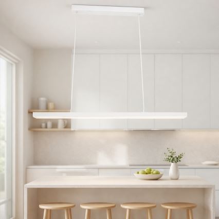 Brilagi - Lampadario LED a sospensione PAXIS LED/30W/230V 120 cm, bianco