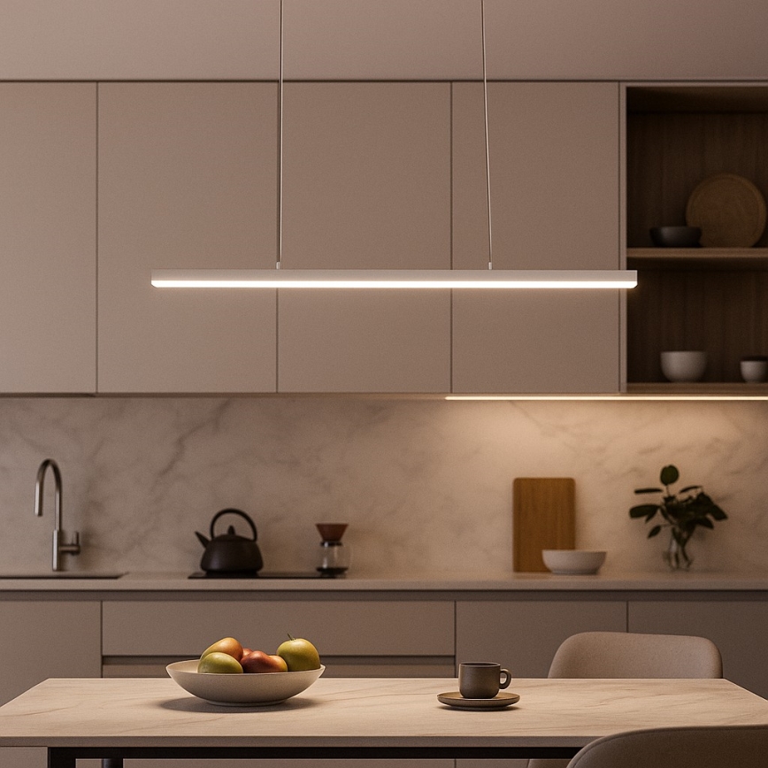 Brilagi - Lampadario LED a sospensione PAXIS LED/30W/230V 120 cm, bianco