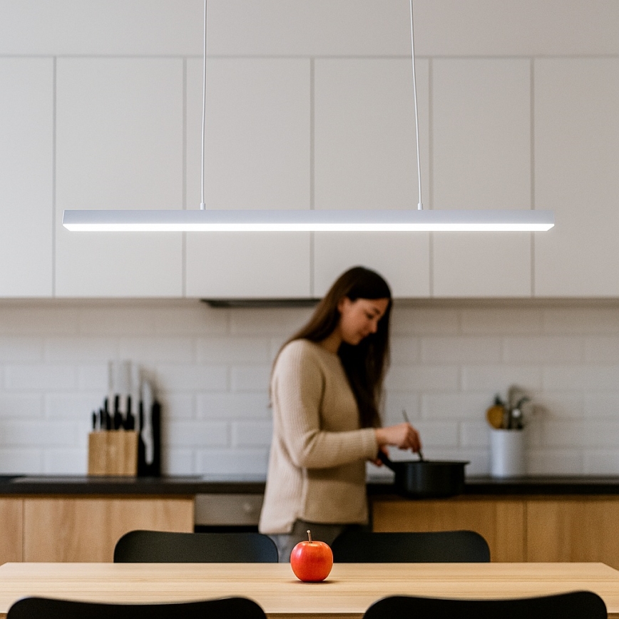 Brilagi - Lampadario LED a sospensione PAXIS LED/30W/230V 120 cm, bianco
