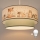 Brilagi - Lampadario LED a sospensione per bambini BOBO 1xE27/60W/230V Ø 40 cm bianco/verde con animaletti