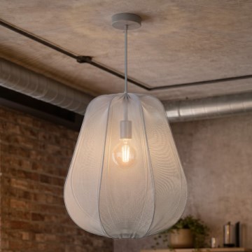 Brilagi - Lampadario LED a sospensione su cavo ARVEN 1xE27/8W/230V Ø 37 cm, grigio