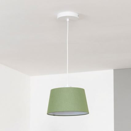 Brilagi - Lampadario LED a sospensione su cavo CERIA 1xE27/40W/230V Ø 25 cm verde