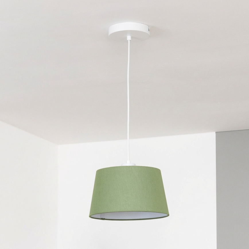 Brilagi - Lampadario LED a sospensione su cavo CERIA 1xE27/40W/230V Ø 25 cm verde