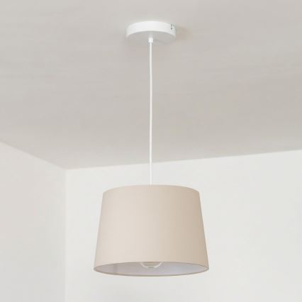 Brilagi - Lampadario LED a sospensione su cavo CERIA 1xE27/40W/230V Ø 30 cm beige