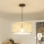 Brilagi - Lampadario LED a sospensione su cavo CERIA BOHO 1xE27/40W/230V Ø 40 cm bambù