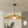 Brilagi - Lampadario LED a sospensione su cavo CERIA BOHO 1xE27/40W/230V Ø 90 cm marrone