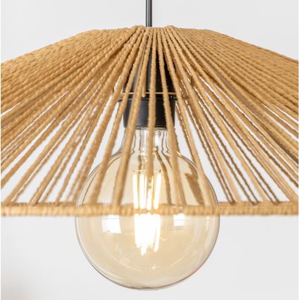 Brilagi - Lampadario LED a sospensione su cavo CERIA BOHO 1xE27/40W/230V Ø 90 cm marrone