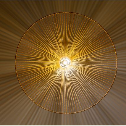 Brilagi - Lampadario LED a sospensione su cavo CERIA BOHO 1xE27/40W/230V Ø 90 cm marrone