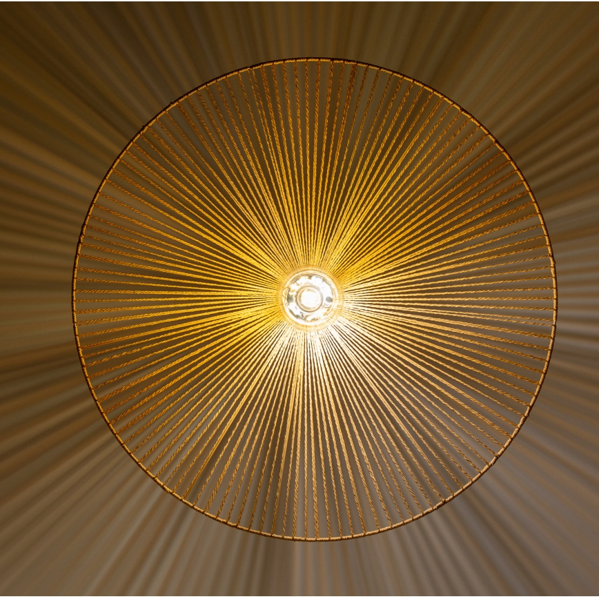 Brilagi - Lampadario LED a sospensione su cavo CERIA BOHO 1xE27/40W/230V Ø 90 cm marrone