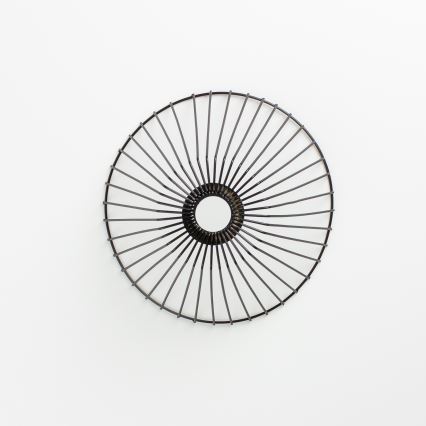 Brilagi - Lampadario LED a sospensione su cavo CERIA WIRE, 1xE27/40W/230V, Ø 30 cm, nero