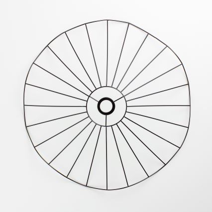 Brilagi - Lampadario LED a sospensione su cavo CERIA WIRE 1xE27/40W/230V Ø 60 cm nero