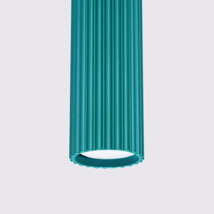 Brilagi - Lampadario LED a sospensione su cavo CRESTO 1xGU10/10W/230V turchese