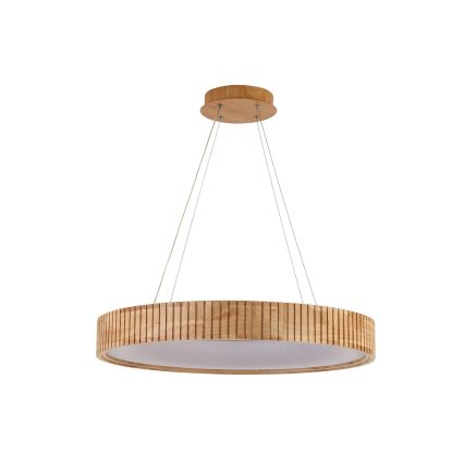 Brilagi - Lampadario LED a sospensione con cavo FALCON WOOD MODERN LED/40W/230V 3000/4000/6000K Ø 60 cm in legno