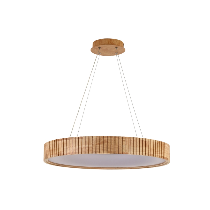 Brilagi - Lampadario LED a sospensione con cavo FALCON WOOD MODERN LED/40W/230V 3000/4000/6000K Ø 60 cm in legno