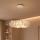 Brilagi - Lampadario LED a sospensione su cavo FEATHER 3xE27/40W/230V + 3xLED/3W Ø 50 cm bianco