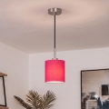 Brilagi - Lampadario LED a sospensione su cavo NUBILA 1xE27/60W/230V diam. 14 cm nero/rosa