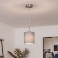 Brilagi - Lampadario LED a sospensione su cavo NUBILA 1xE27/60W/230V Ø 14 cm grigio chiaro