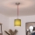 Brilagi - Lampadario LED a sospensione su cavo NUBILA 1xE27/60W/230V Ø 14 cm rosso/verde