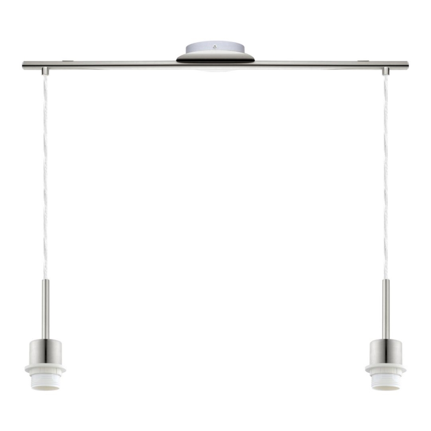 Brilagi - Lampadario LED a sospensione su cavo NUBILA 2xE27/60W/230V arancione