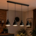 Brilagi - Lampadario LED a sospensione su cavo RIDDY 4xE27/60W/230V nero