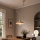 Brilagi - Lampadario LED a stelo IRONBEAM 1xE27/60W/230V beige