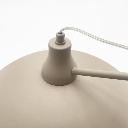 Brilagi - Lampadario LED a stelo IRONBEAM 1xE27/60W/230V beige