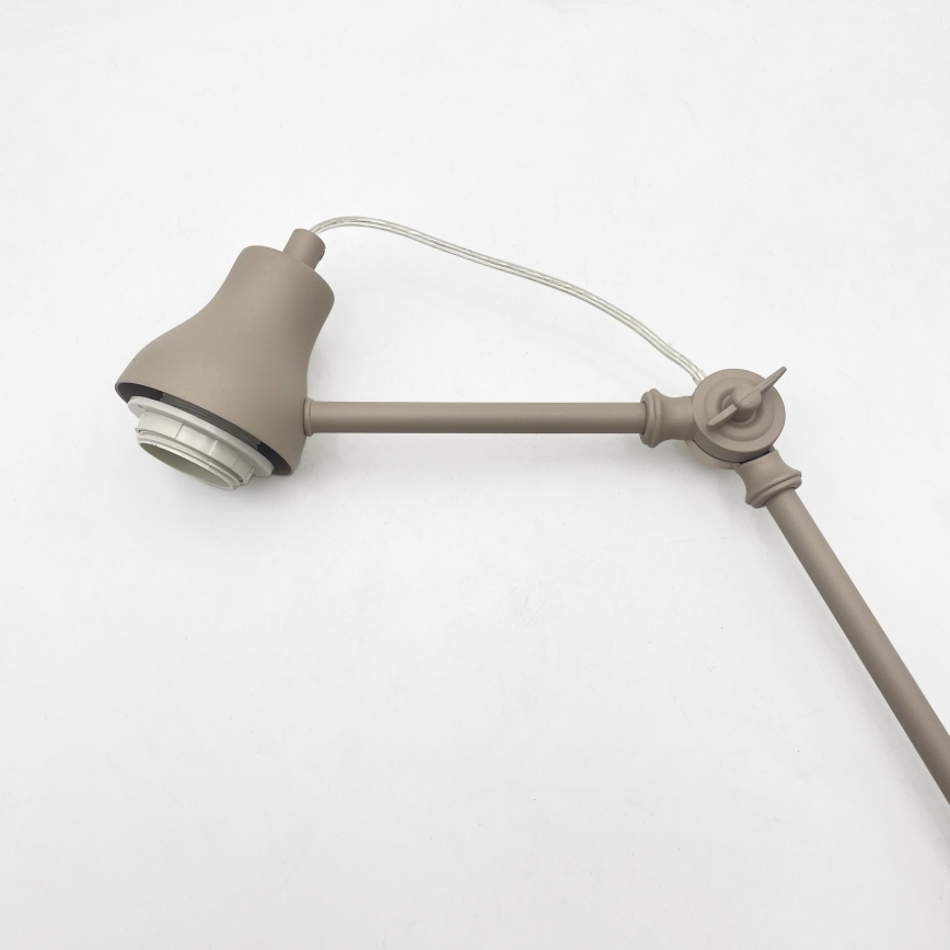 Brilagi - Lampadario LED a stelo IRONBEAM 1xE27/60W/230V beige