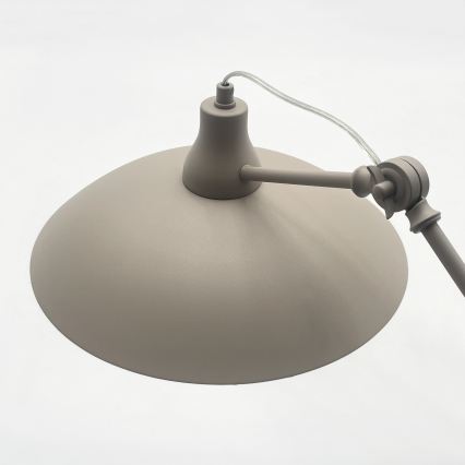 Brilagi - Lampadario LED a stelo IRONBEAM 1xE27/60W/230V beige