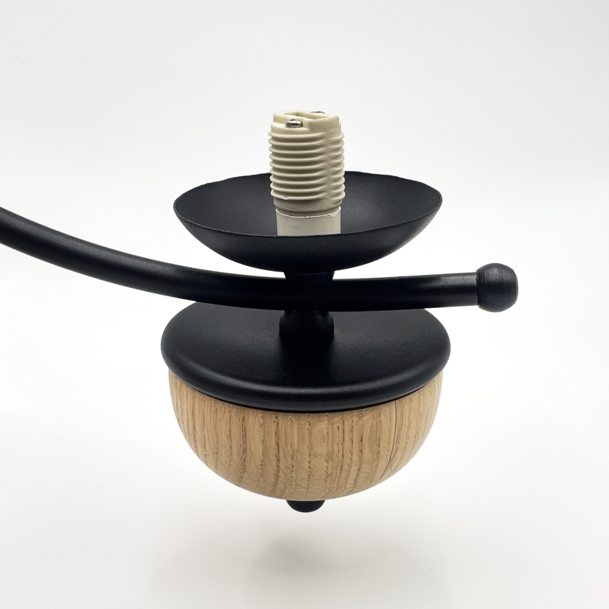 Brilagi - Lampadario LED con catena COTTAGE 3xG9/40W/230V rovere/bianco