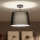 Brilagi - Lampadario LED da soffitto a montaggio superficiale CERIA 1xE27/60W/230V Ø 30 cm nero