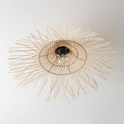 Brilagi - Lampadario LED da soffitto a montaggio superficiale CERIA BOHO 1xE27/40W/230V Ø 70 cm bambù
